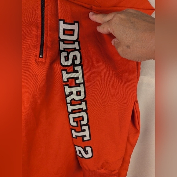 wrestling district 2 champion pullover by Near Fall size small - Picture 6 of 9